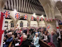 Audience enjoying the concert
